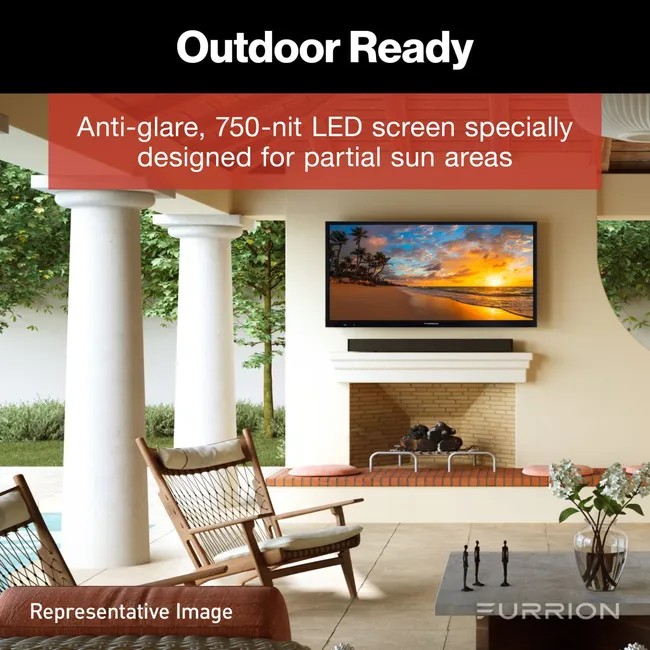 Furrion - Furrion Aurora® Partial-Sun 4K LED Outdoor Smart TV