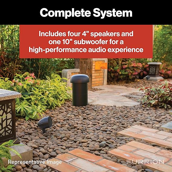 Furrion - Aurora® 4.1 Landscape Speaker System - Terrace Series