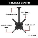 Furrion - Aurora Universal Outdoor Ceiling Full Motion Mount