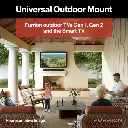 Furrion - Aurora Universal Outdoor Ceiling Full Motion Mount