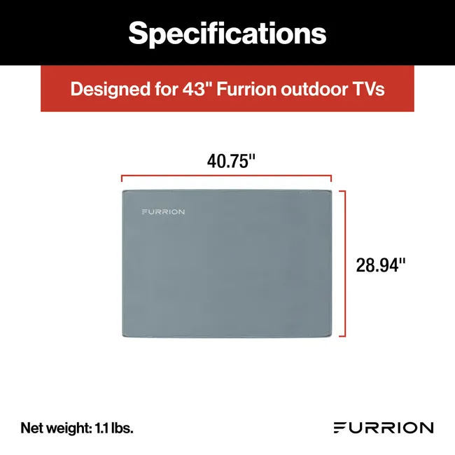 Furrion - Aurora® Outdoor TV Cover - 43"