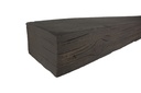 MagraHearth Mantel rustic barn wood 6' espresso