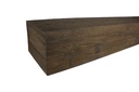 MagraHearth Mantel natural wood 4' brown