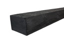 MagraHearth Mantel natural wood 5' ebony