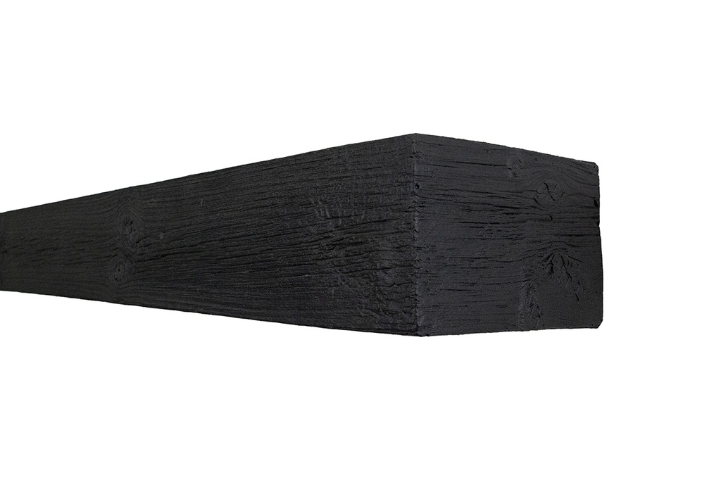 MagraHearth Mantel natural wood 5' ebony