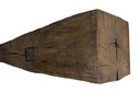 MagraHearth Mantel mortise barn beam 6' brown