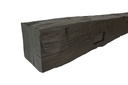 MagraHearth Mantel mortise barn beam 6' espresso