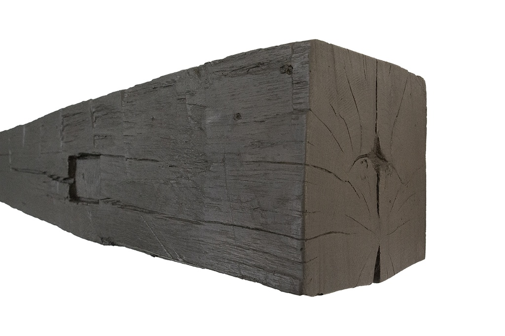 MagraHearth Mantel mortise barn beam 6' espresso