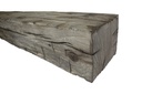 MagraHearth Mantel large barn beam 6-1/2' silver