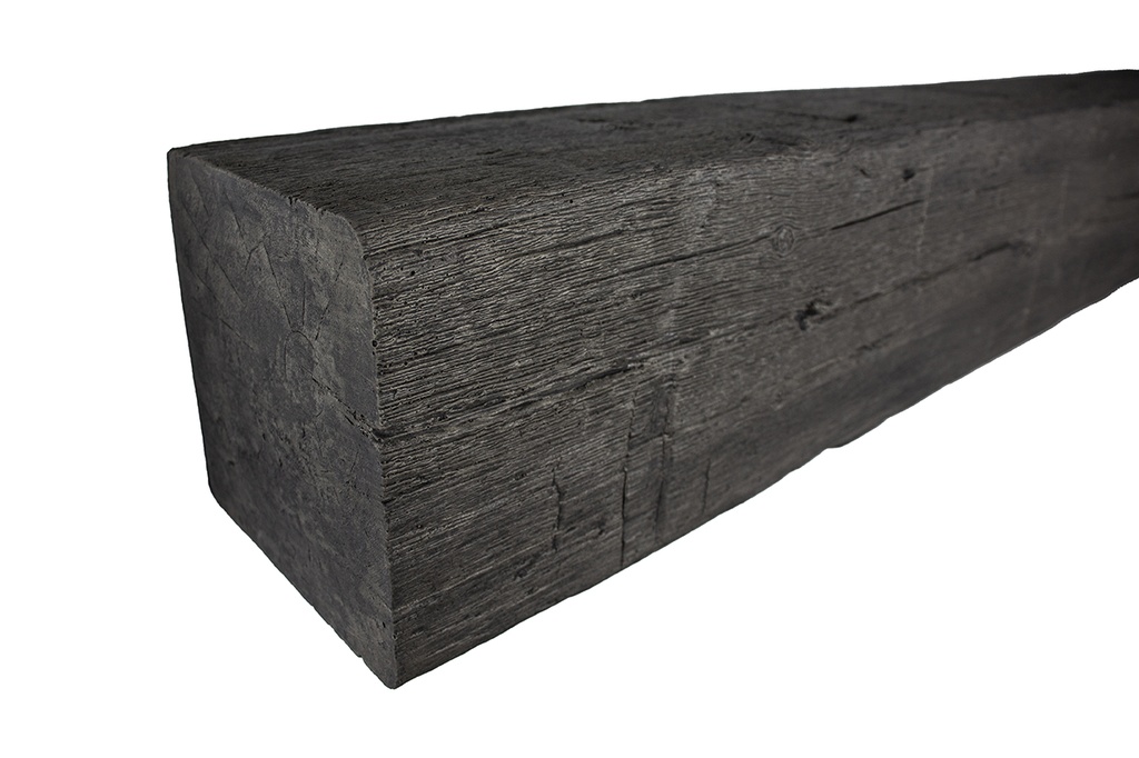 MagraHearth Mantel small plain post 54" graphite