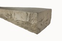 MagraHearth Mantel chiseled stone 5' buff