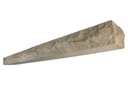 MagraHearth Mantel chiseled stone 6' buff