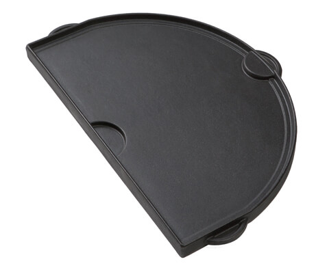 Primo - Cast Iron Griddle for JR 200, Flat and Grooved Sides, (1 pc)