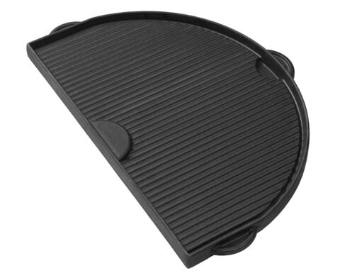 Primo - Cast Iron Griddle for LG 300, Flat and Grooved Sides, (1 pc)