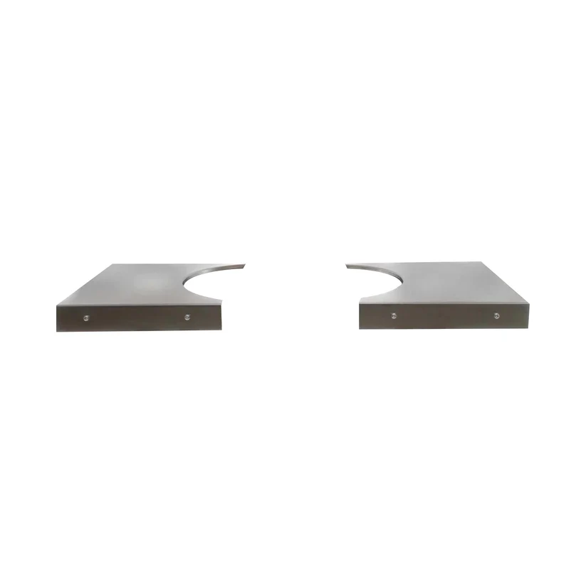 Primo - Stainless Steel Side Shelves for JR 200 (req PG00318 Cart)