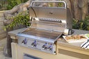 AOG - 30" L Series Built-In Grill with Lights (Natural Gas)(No Back Burner)