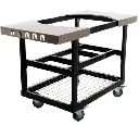 Primo - Cart Base with Basket and SS Side Shelves for XL 400, LG 300