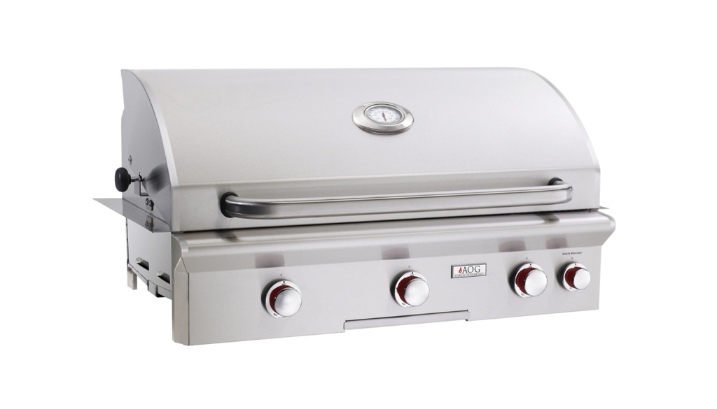 AOG - 30" Built-In Gas Grill (No Back Burner)(No Side Burner)(Natural Gas)FT,SI