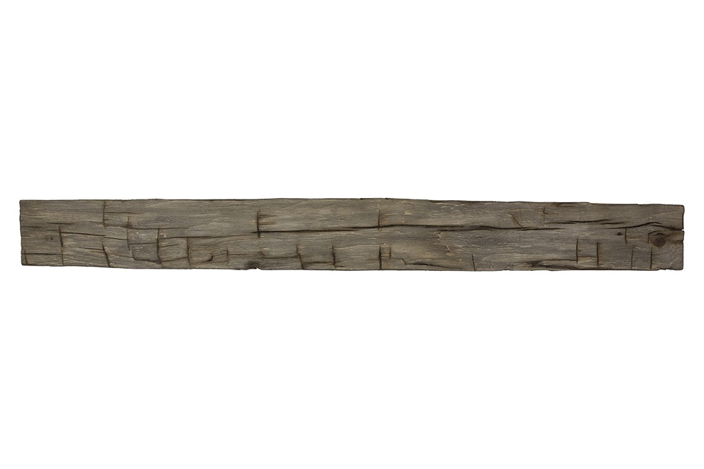 MagraHearth - Mantel large barn beam 6-1/2' silver