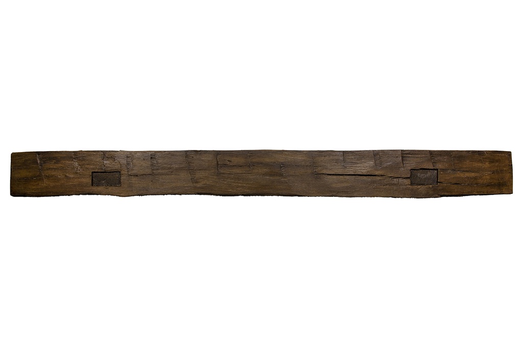 MagraHearth - Mantel mortise barn beam 6' brown