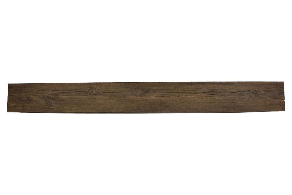 MagraHearth - Mantel natural wood 4' brown