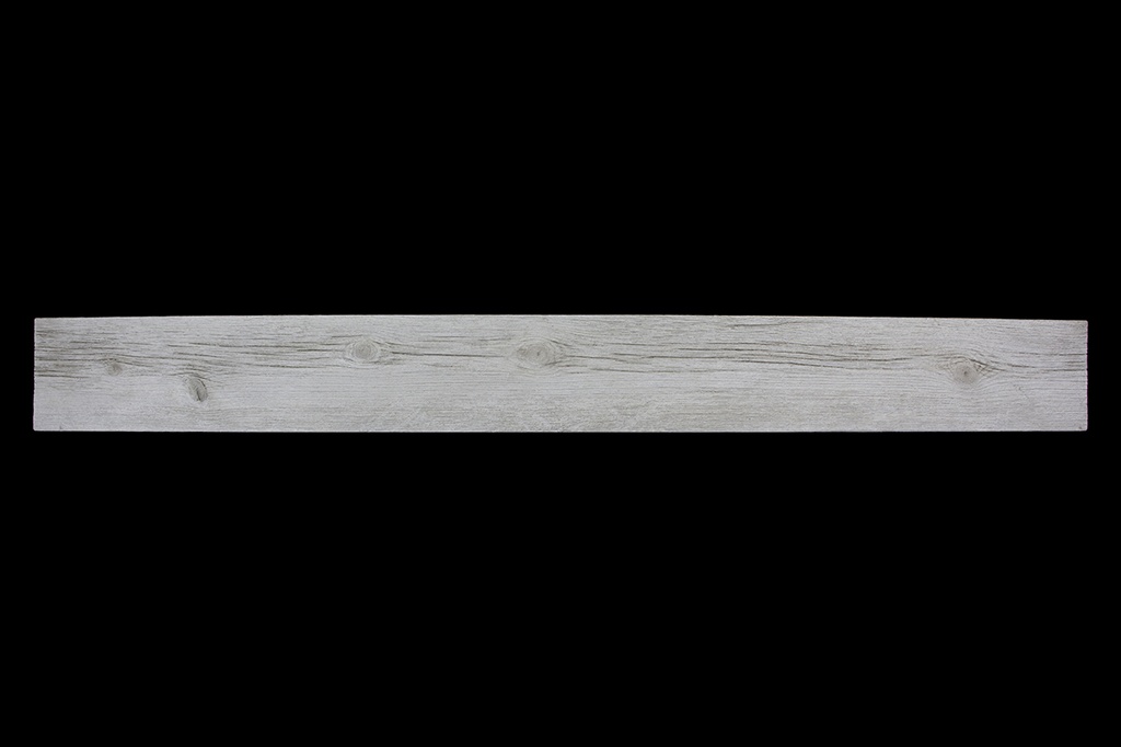 MagraHearth - Mantel natural wood 4' whitewash