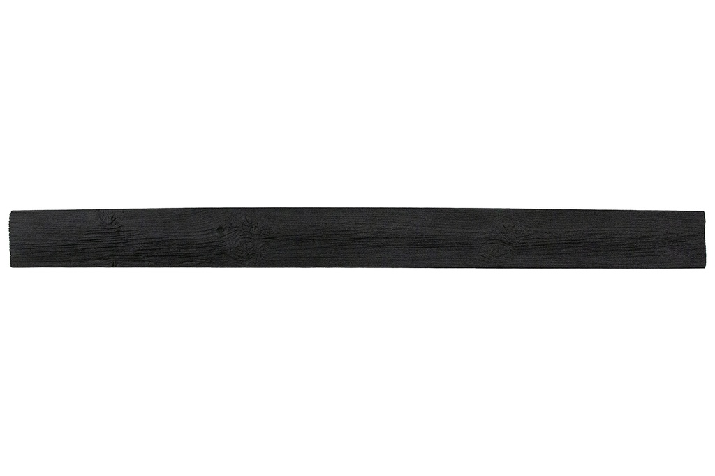 MagraHearth - Mantel natural wood 5' ebony