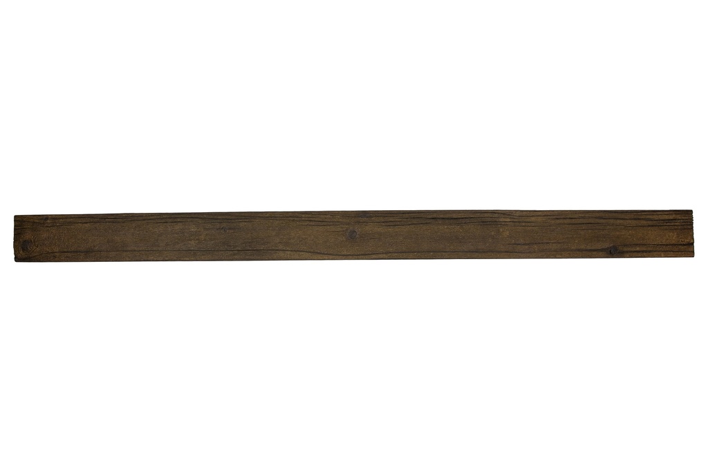 MagraHearth - Mantel natural wood 6' brown