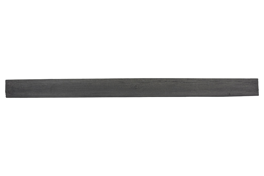 MagraHearth - Mantel natural wood 6' graphite