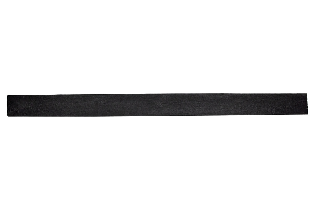 MagraHearth - Mantel natural wood 6' ebony