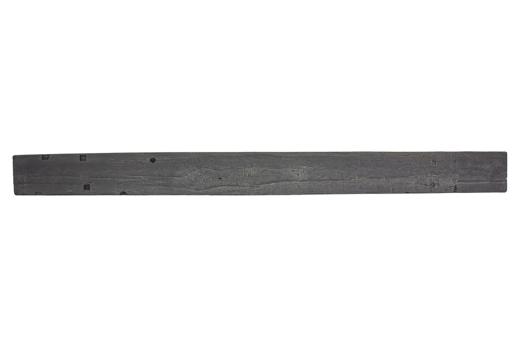 MagraHearth - Mantel rustic barn wood 5' graphite