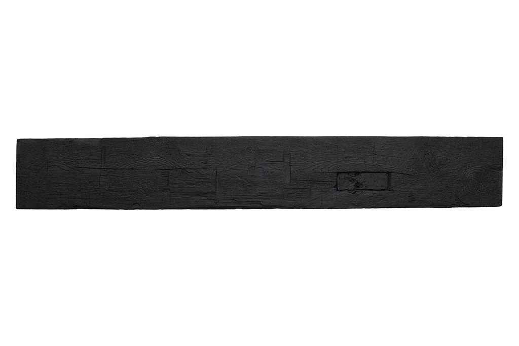 MagraHearth - Mantel small mortise post 54" ebony