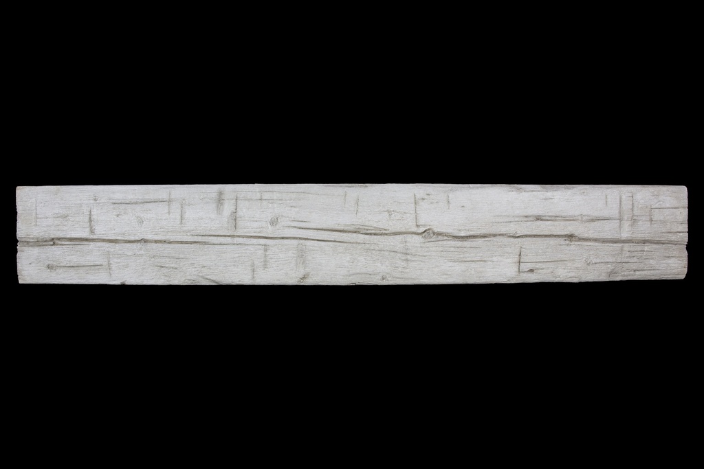 MagraHearth - Mantel small plain post 54" whitewash