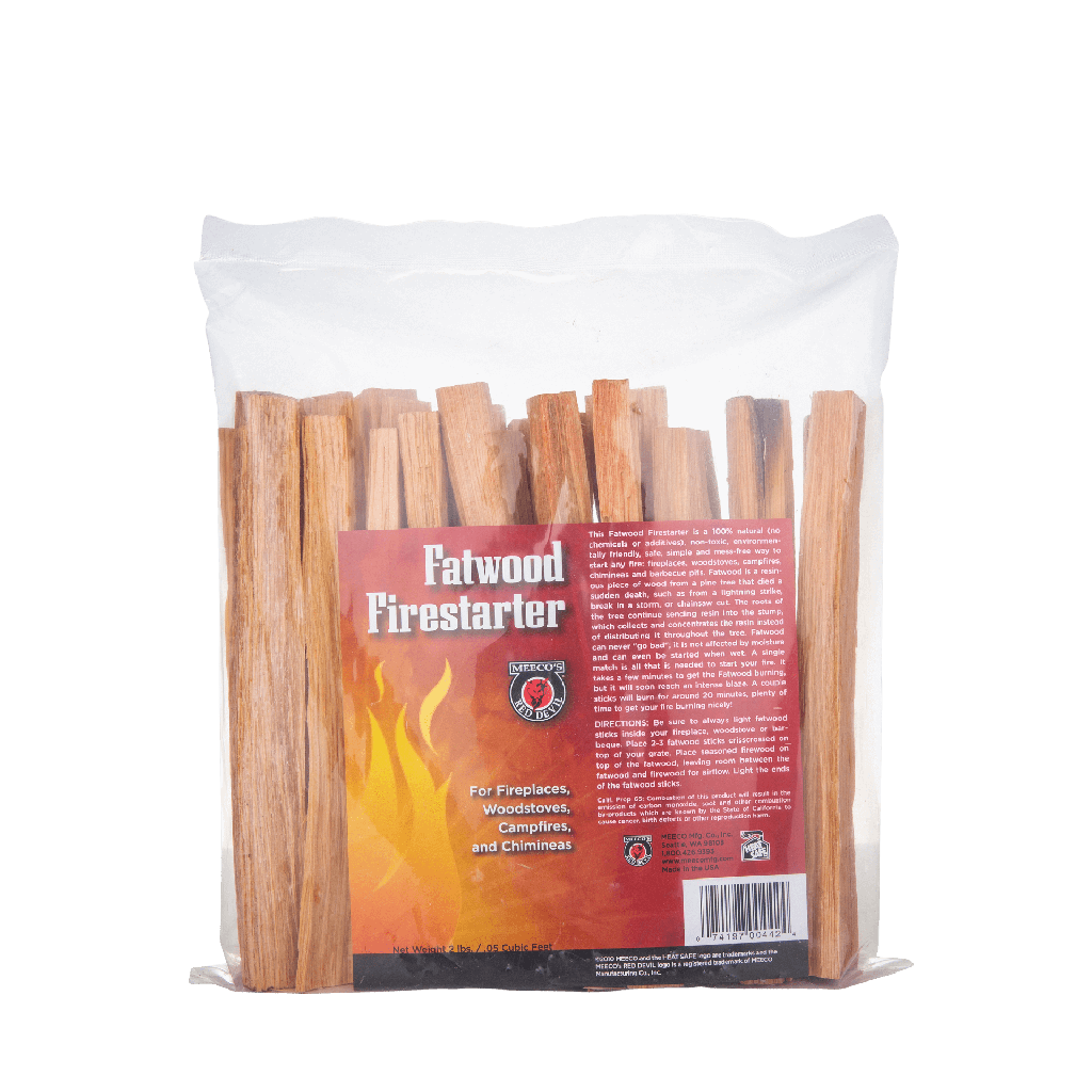 Meeco Mfg. - Fatwood - 2 lb. Polybag