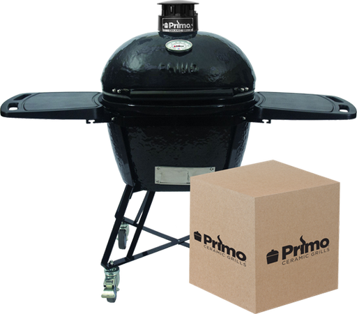 [PGCXLC                        ] Primo - Oval X-Large Charcoal All-In-One (Heavy-Duty Stand, Side Shelves, Ash Tool and Grate Lifter)