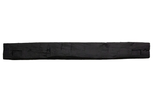 [MBB-5-EBY] MagraHearth - Mantel mortise barn beam 5' ebony