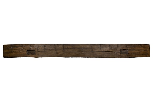 [MBB-6-BRN] MagraHearth - Mantel mortise barn beam 6' brown