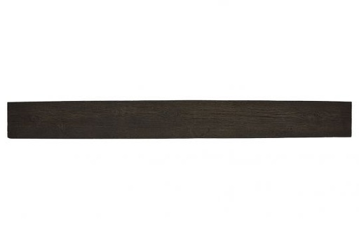 [NAT-4-ESP] MagraHearth - Mantel natural wood 4' espresso