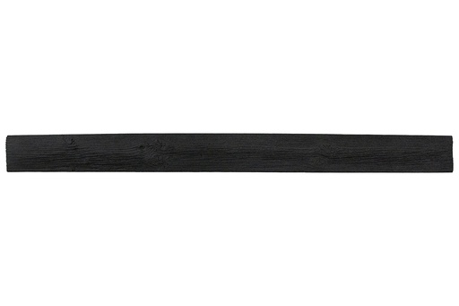 [NAT-5-EBY] MagraHearth - Mantel natural wood 5' ebony