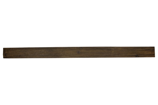 [NAT-6-BRN ] MagraHearth - Mantel natural wood 6' brown