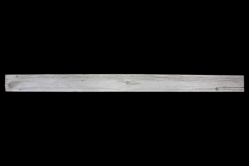 [NAT-6-WTW] MagraHearth - Mantel natural wood 6' whitewash