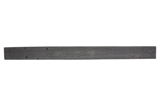 [RBW-5-GRP] MagraHearth - Mantel rustic barn wood 5' graphite