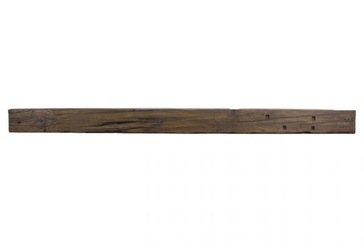 [RBW-6-BRN] MagraHearth - Mantel rustic barn wood 6'  brown